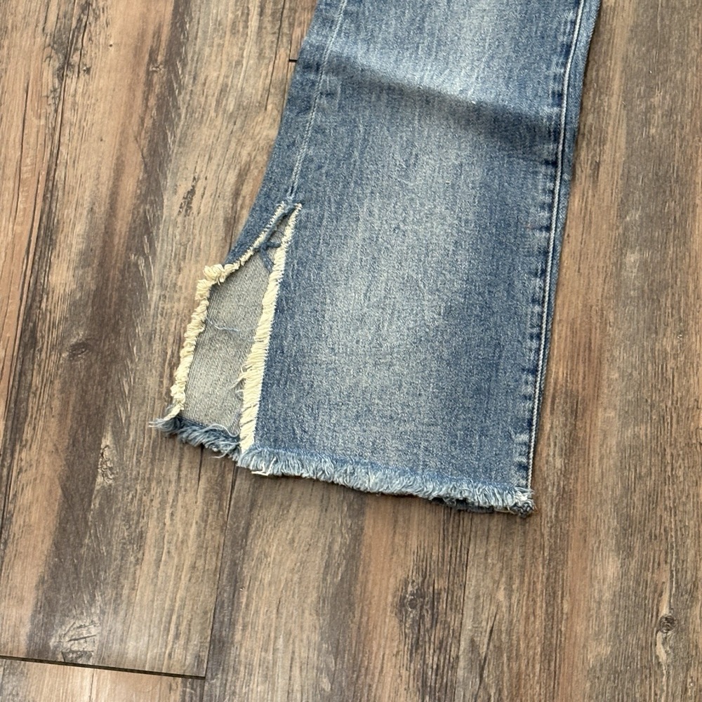 NEW BLANKNYC Jeans Womens 28 Hoyt High-Rise Mini Flare 29x33 - Picture 9 of 16